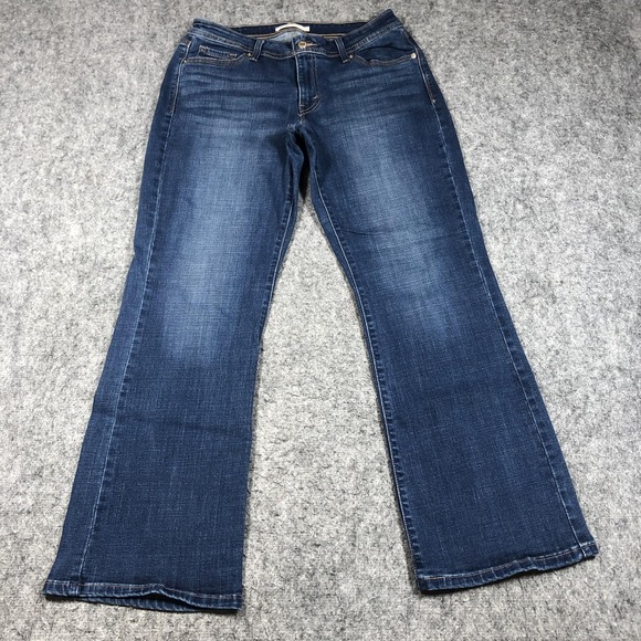 Levi's Denim - Levi's 529 Curvy Bootcut Jeans Womens 12 Blue Medium Wash Stretch Denim